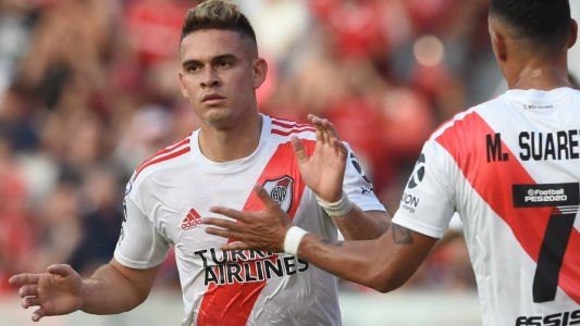 River es puntero de la Superliga: le ganó 2-1 a Independiente con un doblete de Borré y se ilusiona