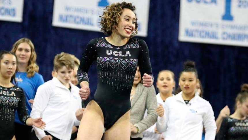 La rompió: una gimnasta hizo una rutina inspirada   Michael Jackson que sorprendió a todos