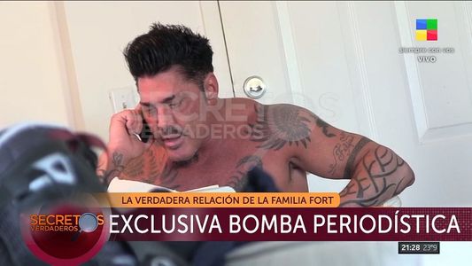 Se filtró un video de Ricardo Fort a los gritos con su madre: ¡Me quedo sin plata!