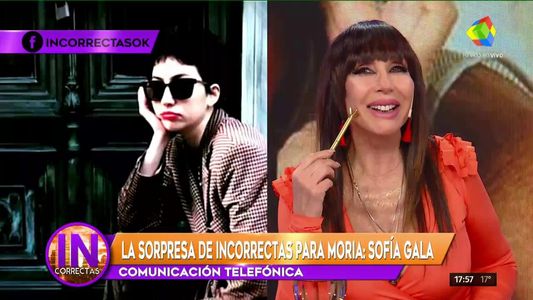 Moria festejó su cumpleaños con una entrevista de las Incorrectas y con más sorpresas