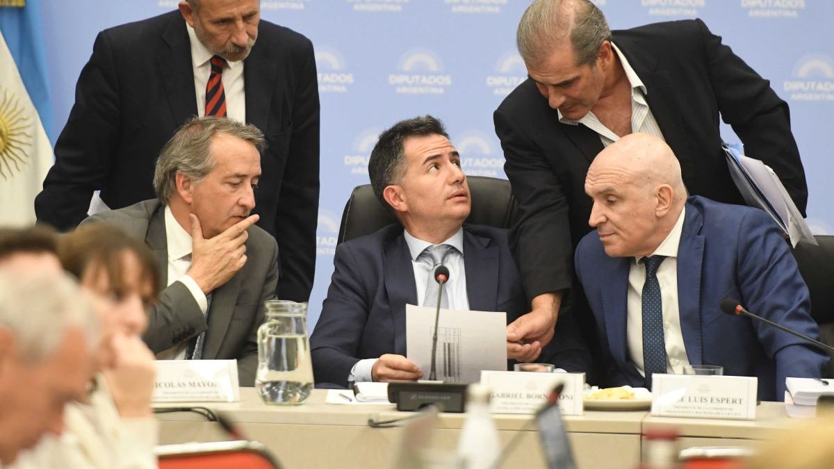 El oficialismo ultima los detalles para el debate de la ley ómnibus (Foto: Telam)