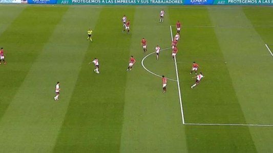 ¿Hubo offside en el primer gol de River contra Patronato? Una jugada clave que pudo haber sido anulada