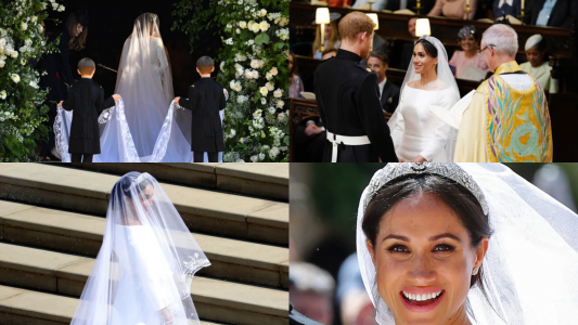 El vestido de novia de Meghan Markle: todos los detalles