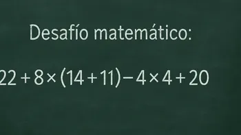 Desafío Matemático: ordenar los pasos sin saltear pasos