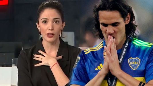 Enojo con Luli Trujillo tras un gesto desubicado en la eliminación de Boca de la Copa Libertadores