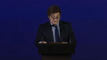 Javier Milei encabezó el evento Líderes de El Cronista en La Rural: Ya saben lo que viene, más motosierra