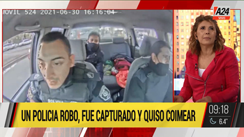 Cayó un poliladron en una persecución de película