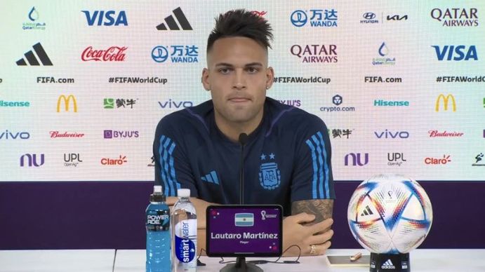Lautaro Martínez: Ojalá mañana le demos una alegría a Diego Maradona