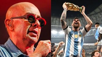 El Indio Solari se rindió ante Lionel Messi y contó todo lo que sintió con la obtención del Mundial de Qatar 2022. El Indio Solari se rindió ante Lionel Messi y contó todo lo que sintió con la obtención del Mundial de Qatar 2022.