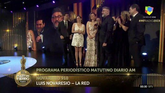 Novaresio910, ganó como mejor programa periodístico matutino