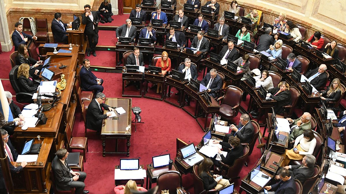 El Senado comienza a tratar el Presupuesto 2023 esta semana (Foto: Télam)