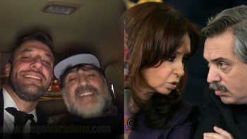 Qué dijo Diego Maradona sobre la candidatura de Alberto Fernández