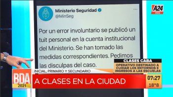 Mamarracho jurídico se queda corto para este genocidio, el mensaje que se borró desde la cuenta del Ministerio de Seguridad. Mamarracho jurídico se queda corto para este genocidio, el mensaje que se borró desde la cuenta del Ministerio de Seguridad.