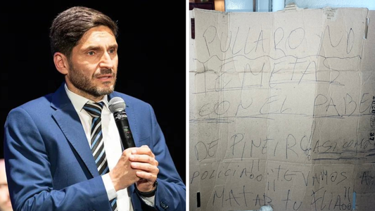 Balearon un banco y un hospital en Rosario y dejaron una grave amenaza contra el gobernador