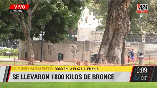 Ataque de los roba bronce en monumentos de la Ciudad