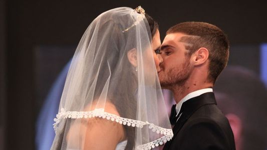 Bárbara Vélez y Gastón Soffritti, enamorados sobre la pasarela