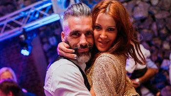 Miriam Lanzoni publicó unas fotos de su novio desnudo