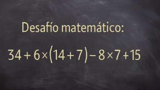Desafío matemático: la complicada cuenta que pocos resuelven