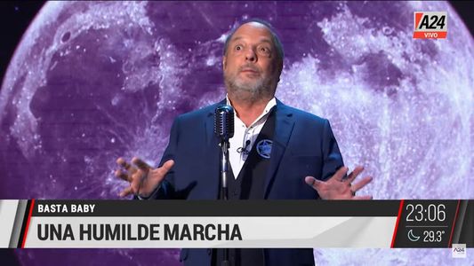 Baby Etchecopar aseguró que la marcha de Luis Brandoni tuvo dignidad