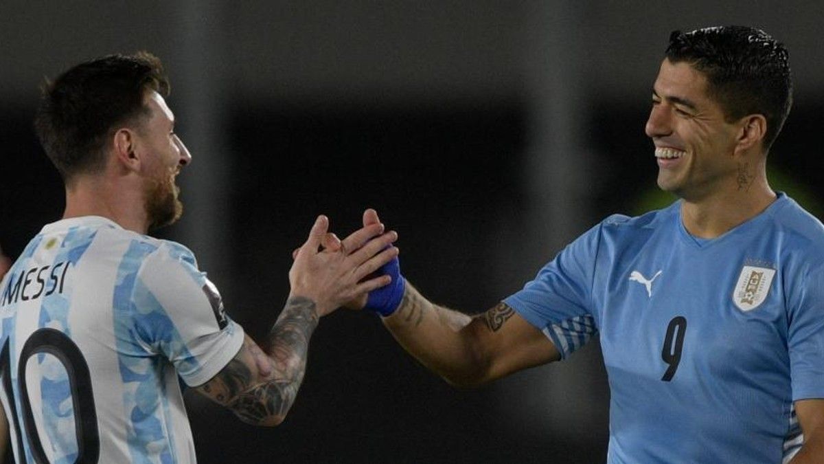 Lionel Messi y Luis Suárez