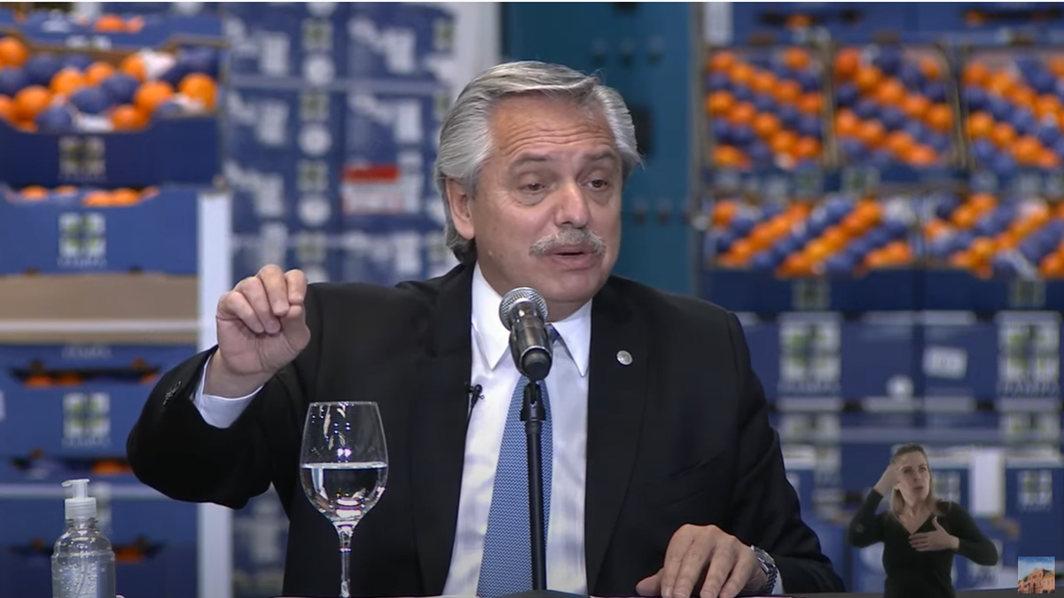 Alberto Fernández admitió problemas con la inflación y ...