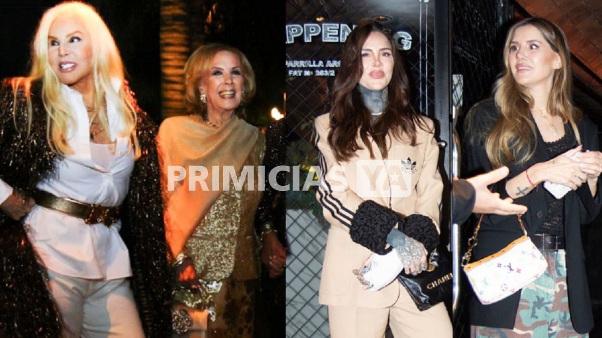 Mirtha Legrand y Susana Giménez juntas: las fotos del gran evento donde reaparecieron las hermanas Tinelli en medio del escándalo