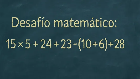 Desafío matemático: la cuenta es fácil, pero muchos cometen un error frecuente