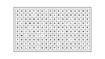 Encontrá la frase escondida: un reto con 17 palabras ocultas en la matriz