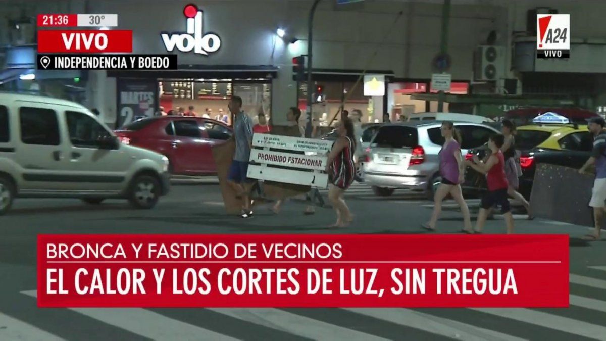 Siguen las protestas en la Ciudad por los cortes de luz