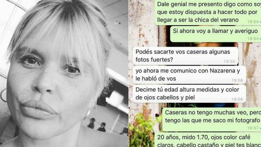Nazarena Vélez: Estoy ocupada y preocupada en buscar a esta persona