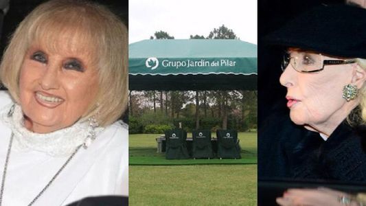 El solitario último adiós a Goldy, la hermana gemela de Mirtha Legrand