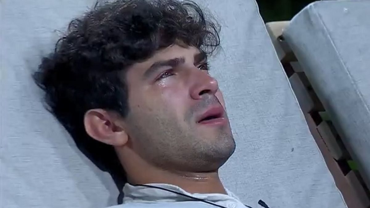 La crisis de llanto de Nicolás en Gran Hermano: el video llorando en el patio