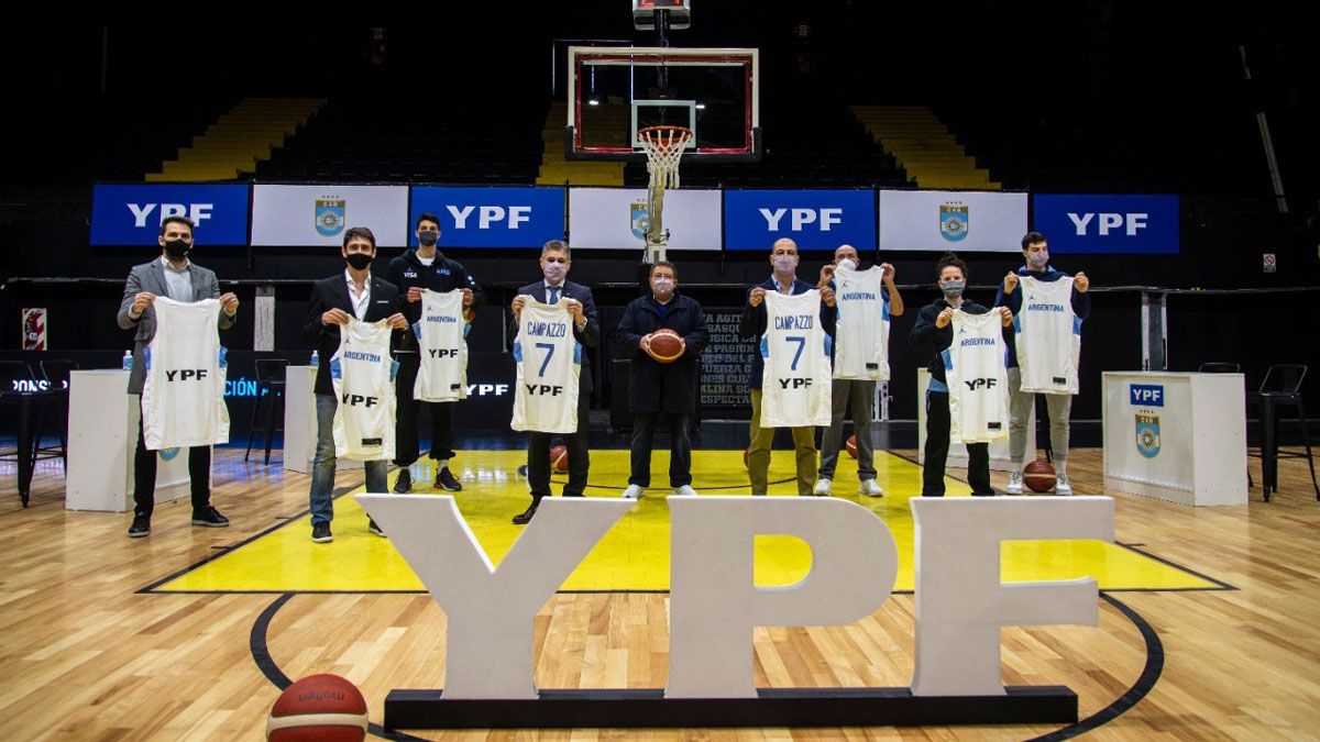 YPF será nuevo sponsor del básquet argentino.