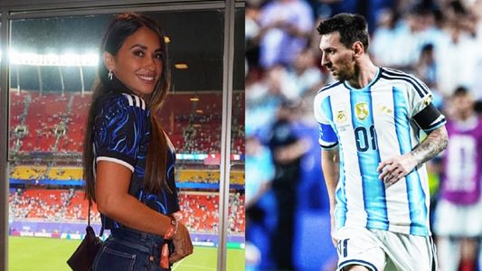 El emocionate festejo de Antonela Roccuzzo por el agónico triunfo de Argentina ante Suiza: Un...
