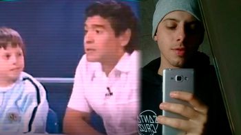 Cómo está hoy el nene que lloró al conocer a Diego Maradona en Agrandadytos: Viví un infierno