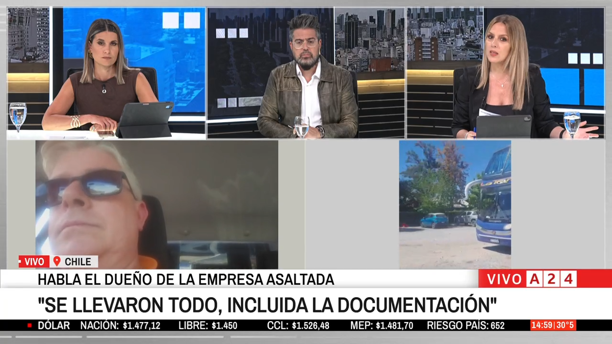 El enojo del dueño del tour asaltado con la Aduana chilena: Esas contestaciones te dan...