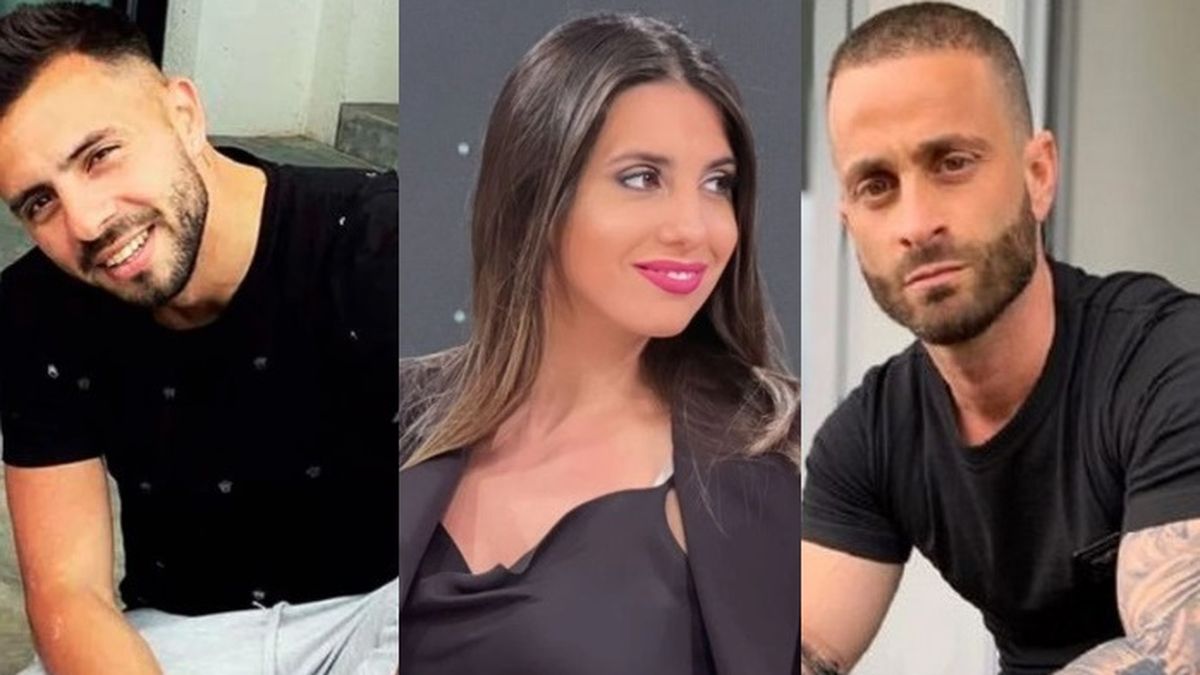 Matías Defederico y Martín Baclini, los dos hombres más importantes en la vida amorosa de Cinthia Fernández. 