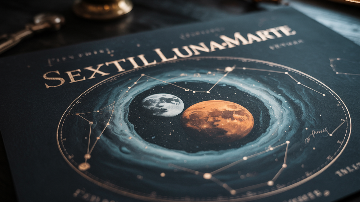 Sextil Luna-Marte: cuando la emoción se vuelve coraje. Foto: Ideogram