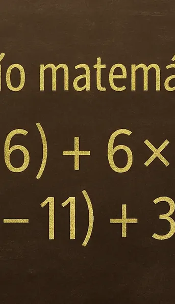 Desafío matemático: la cuenta que muchos resuelven mal por un detalle clave