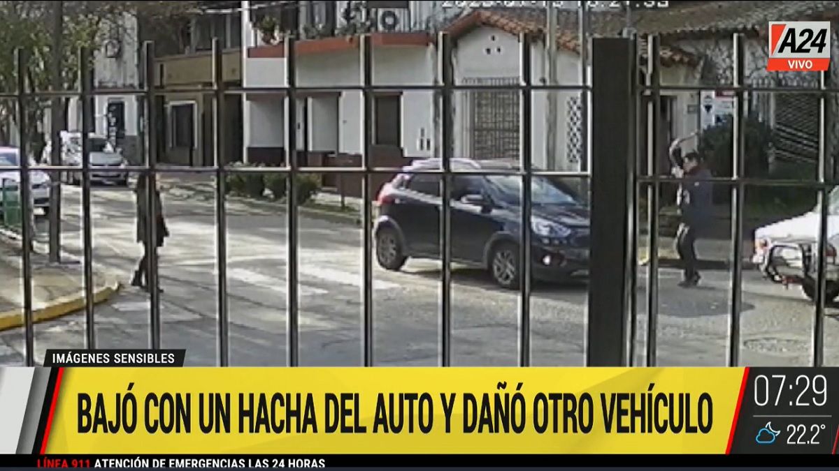 La mujer denunció lo ocurrido. Foto: captura de video.&nbsp;