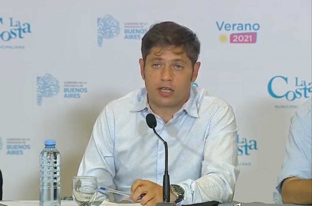 Kicillof se reúne con intendentes de la Costa para analizar situación epidemiológica y analiza nuevas restricciones