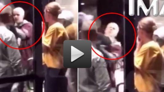 Justin Bieber se agarró a piñas en la calle y cobró de lo lindo