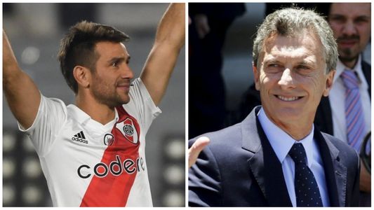 Mauricio Macri felicitó a Leo Ponzio por su despedida del fútbol y recordó una particular anécdota