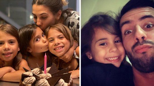 El mensaje de Matías Defederico por el cumpleaños de Francesca: Papá te va a cuidar como...