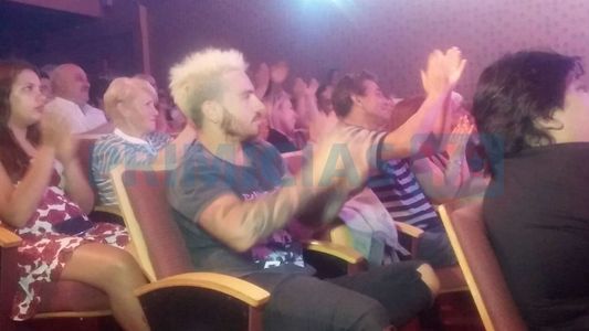 Federico Bal visitó y aplaudió a Carmen en el teatro