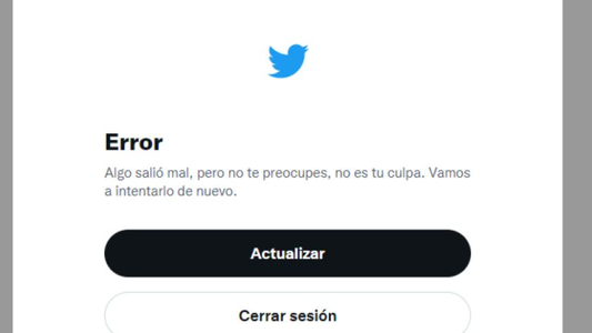 Twitter: usuarios reportan caída mundial en la versión web