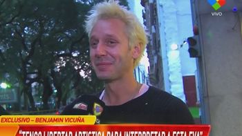 Benjamín Vicuña habló del supuesto embarazo de La China Suárez