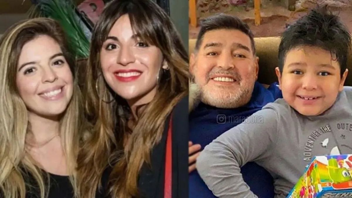 Se supo cómo fue el encuentro entre Dalma, Gianinna y Dieguito Fernando Maradona.&nbsp;