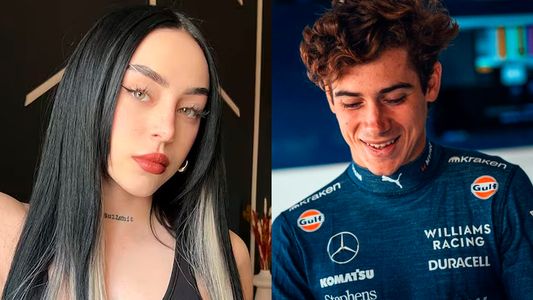 El picante ida y vuelta de Franco Colapinto con Nicki Nicole que reaviva los rumores de romance