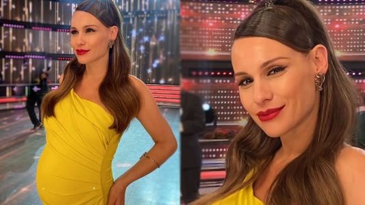 Pampita mostró cómo le quedaron los pies tras una noche de trabajo y a punto de dar a luz